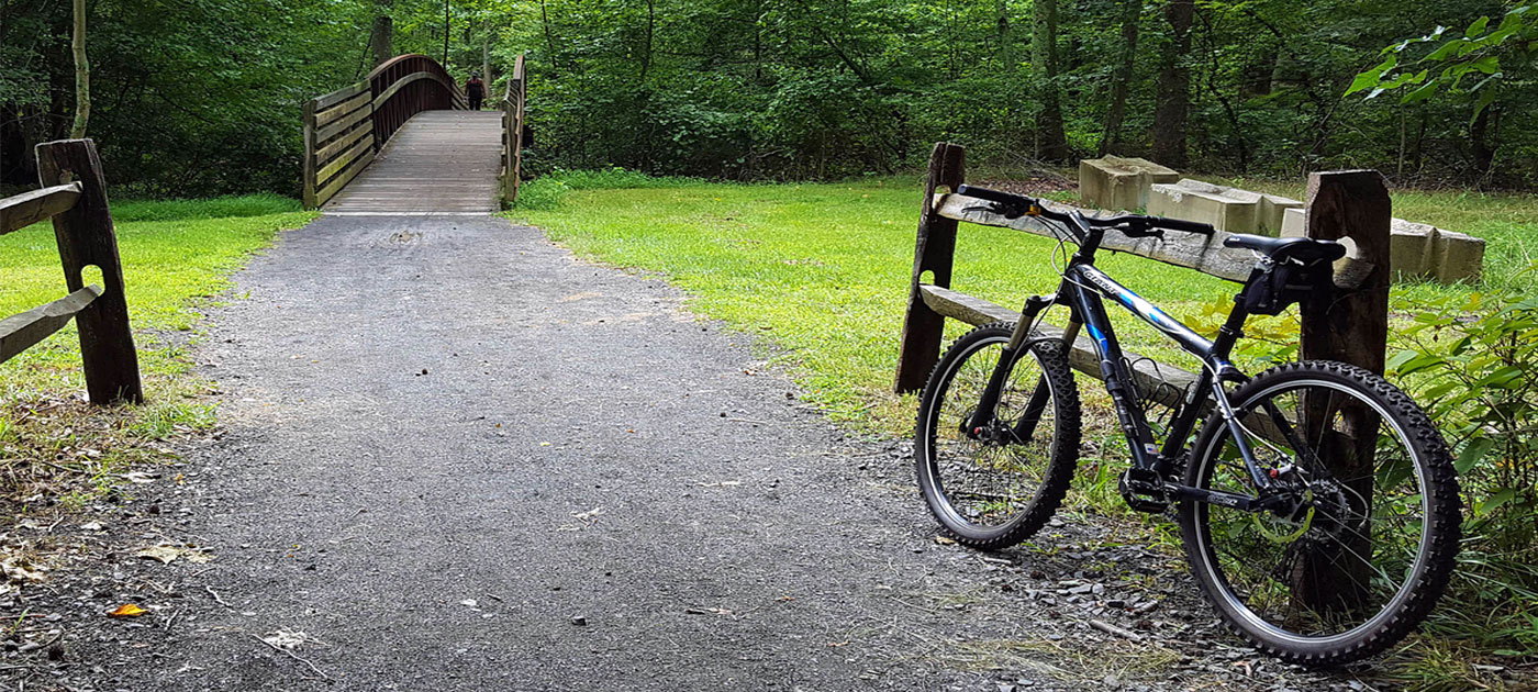 bicycle leaning agains a fence