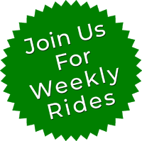 Join Us For Weekly Rides seal